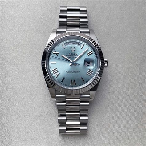 rolex platinum day date 40 price|rolex day date platinum 40mm.